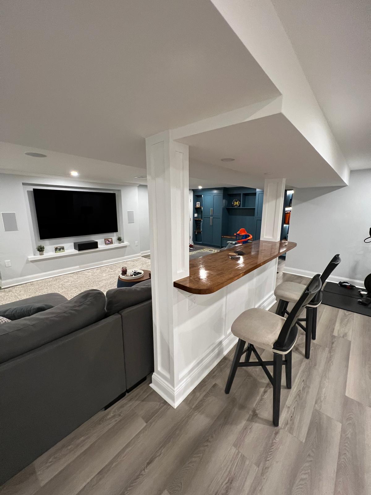 Remodeled living space